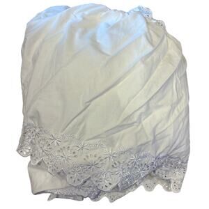 Home Classics Cotton Bed Skirt 15" Drop Queen 60"x80"